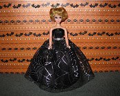 Silver Webs Ballgown & purse