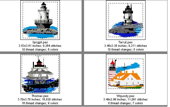 New England East Coast Lighthouses--Page 3
