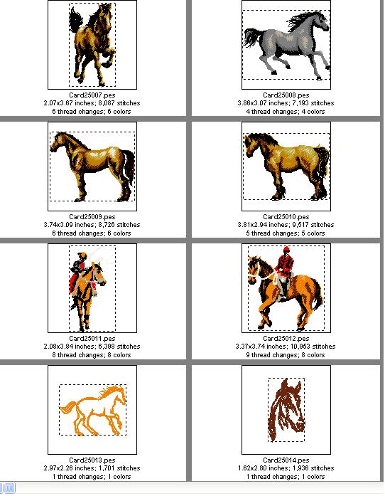Horses--Card 25 Page 2