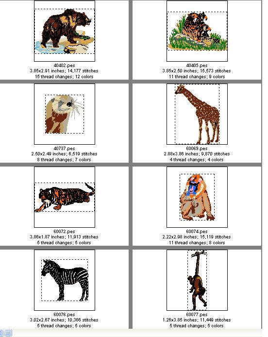 Zoo Animals--Page 1