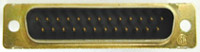 DB25 male scsi connector