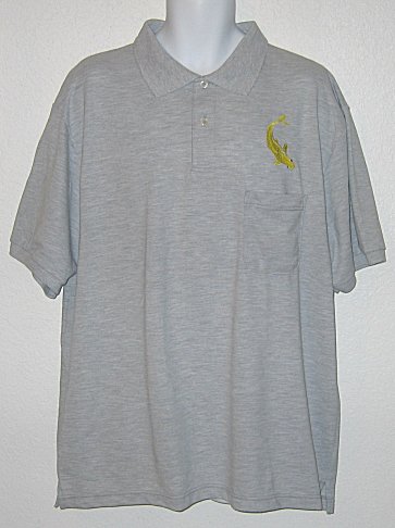 Ki Matsuba on Grey Men's Polo