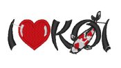 New I Love Koi