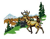 Deer Mountain Scene 1