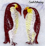 Emperor Penguin pair