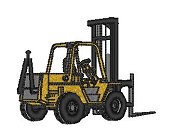 Heavy Equipment Forklift