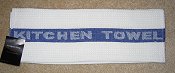 Kitchen towel --blue